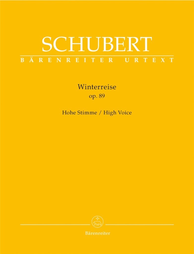 Winterreise Op. 89 High Voice